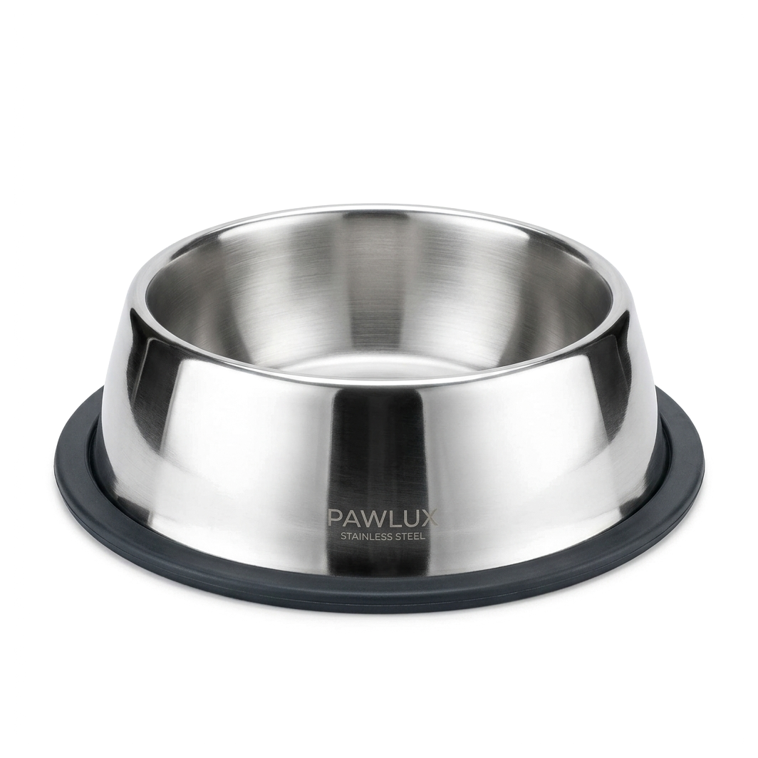 Stainless Steel Non-Slip Cat & Dog Bowl